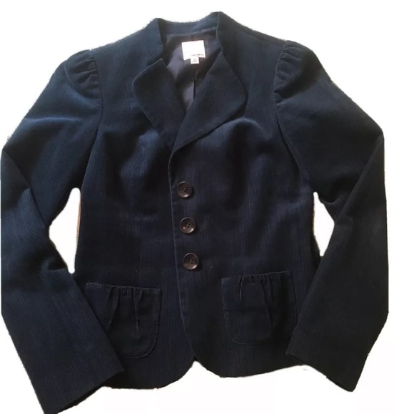 Halogen Jackets & Blazers - Halogen Fine Wale Corduroy Teal Blazer Size XS